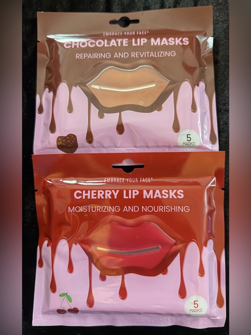 Cherry Lip Masks - Hydrating Cherry Lip Treatment (Red)